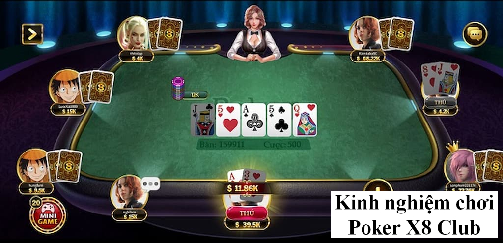 Poker tại X8 có gì hay?